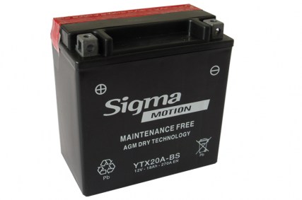 YTX20A-BS SIGMA MOTION